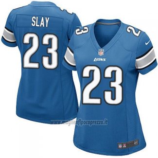 Maglia NFL Game Donna Detroit Lions Slay Blu