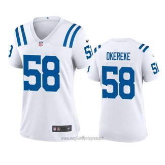 Maglia NFL Game Donna Indianapolis Colts Bobby Okereke 2020 Bianco