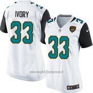 Maglia NFL Game Donna Jacksonville Jaguars Ivory Bianco