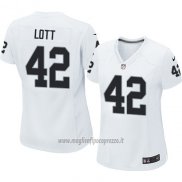 Maglia NFL Game Donna Las Vegas Raiders Lott Bianco