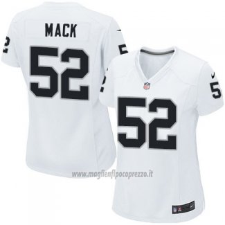 Maglia NFL Game Donna Las Vegas Raiders Mack Bianco