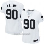 Maglia NFL Game Donna Las Vegas Raiders Williams Bianco