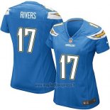 Maglia NFL Game Donna Los Angeles Chargers Rivers Blu