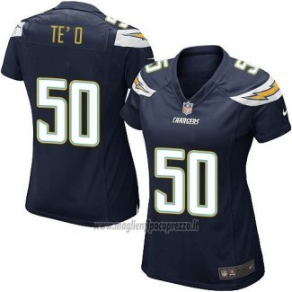Maglia NFL Game Donna Los Angeles Chargers Teo Nero