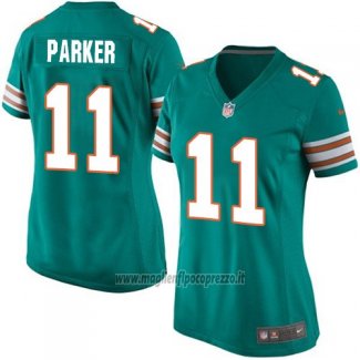 Maglia NFL Game Donna Miami Dolphins Parker Verde Scuro