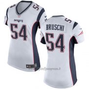 Maglia NFL Game Donna New England Patriots Bruschi Bianco