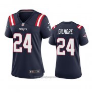 Maglia NFL Game Donna New England Patriots Stephon Gilmore 2020 Blu