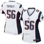 Maglia NFL Game Donna New England Patriots Tippett Bianco