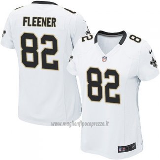 Maglia NFL Game Donna New Orleans Saints Fleener Bianco