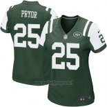 Maglia NFL Game Donna New York Jets Pryor Verde