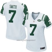 Maglia NFL Game Donna New York Jets Smith Bianco