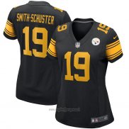 Maglia NFL Game Donna Pittsburgh Steelers Juju Smith-schuster Alternato Nero2