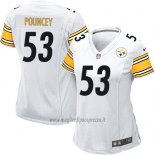 Maglia NFL Game Donna Pittsburgh Steelers Pouncey Bianco