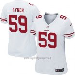 Maglia NFL Game Donna San Francisco 49ers Lynch Bianco