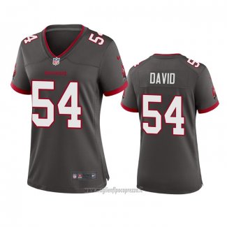 Maglia NFL Game Donna Tampa Bay Buccaneers Lavonte David 2020 Grigio