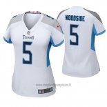 Maglia NFL Game Donna Tennessee Titans Logan Woodside Bianco