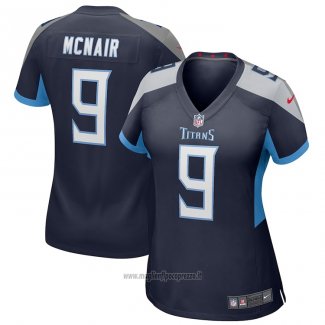 Maglia NFL Game Donna Tennessee Titans Steve Mcnair Retired Blu