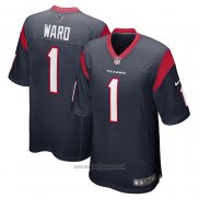 Maglia NFL Game Houston Texans Jimmie Ward Blu