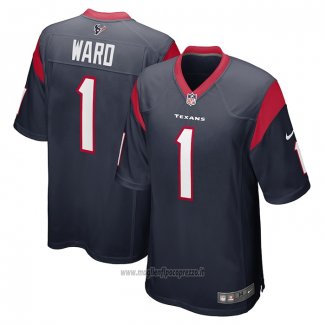 Maglia NFL Game Houston Texans Jimmie Ward Blu
