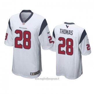 Maglia NFL Game Houston Texans Michael Thomas Bianco