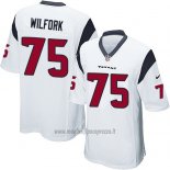 Maglia NFL Game Houston Texans Wilfork Bianco