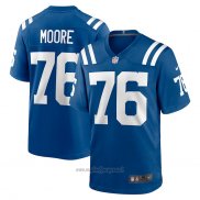 Maglia NFL Game Indianapolis Colts Damontre Moore Blu