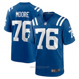Maglia NFL Game Indianapolis Colts Damontre Moore Blu