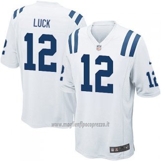 Maglia NFL Game Indianapolis Colts Luck Bianco
