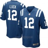 Maglia NFL Game Indianapolis Colts Luck Blu