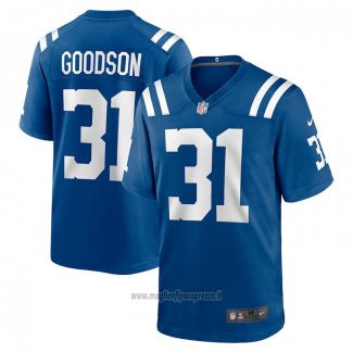 Maglia NFL Game Indianapolis Colts Tyler Goodson Blu