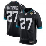 Maglia NFL Game Jacksonville Jaguars Chris Claybrooks 27 Nero