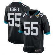 Maglia NFL Game Jacksonville Jaguars Kamalei Correa Nero