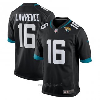 Maglia NFL Game Jacksonville Jaguars Trevor Lawrence Alternato Nero