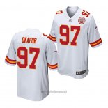 Maglia NFL Game Kansas City Chiefs Alex Okafor Bianco