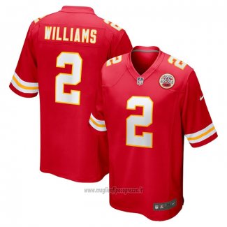 Maglia NFL Game Kansas City Chiefs Joshua Williams Rosso