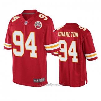 Maglia NFL Game Kansas City Chiefs Taco Charlton Rosso
