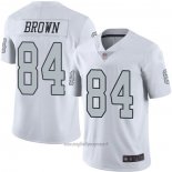 Maglia NFL Game Las Vegas Raiders 84 Antonio Brown Bianco