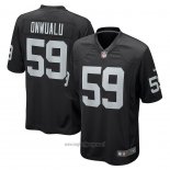 Maglia NFL Game Las Vegas Raiders James Onwualu Nero