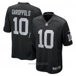 Maglia NFL Game Las Vegas Raiders Jimmy Garoppolo Nero