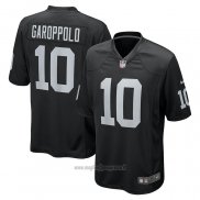 Maglia NFL Game Las Vegas Raiders Jimmy Garoppolo Nero
