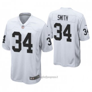 Maglia NFL Game Las Vegas Raiders Rod Smith Bianco