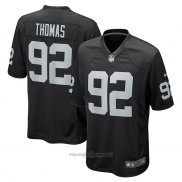 Maglia NFL Game Las Vegas Raiders Solomon Thomas Nero