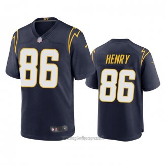 Maglia NFL Game Los Angeles Chargers Hunter Henry 2020 Blu