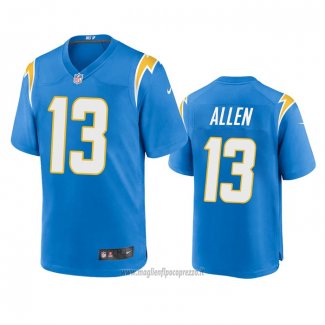 Maglia NFL Game Los Angeles Chargers Keenan Allen Powder 2020 Blu