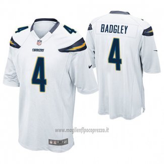 Maglia NFL Game Los Angeles Chargers Michael Badgley Bianco