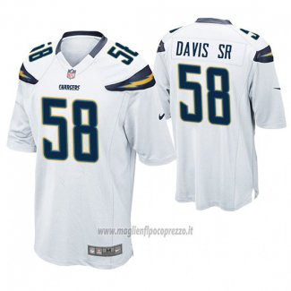Maglia NFL Game Los Angeles Chargers Thomas Davis Sr Bianco