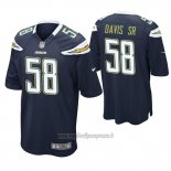 Maglia NFL Game Los Angeles Chargers Thomas Davis Sr Blu