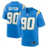 Maglia NFL Game Los Angeles Chargers Tyeler Davison Home Blu