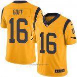 Maglia NFL Game Los Angeles Rams 16 Jared Goff Or