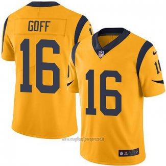 Maglia NFL Game Los Angeles Rams 16 Jared Goff Or